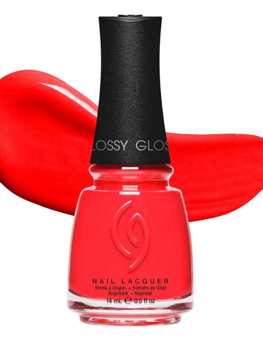 Artistic colour Red pink Nail Polish Duo NEW China glaze Italian red